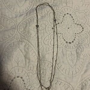 David Yurman Elegant Silver and Pearl Necklace for Women